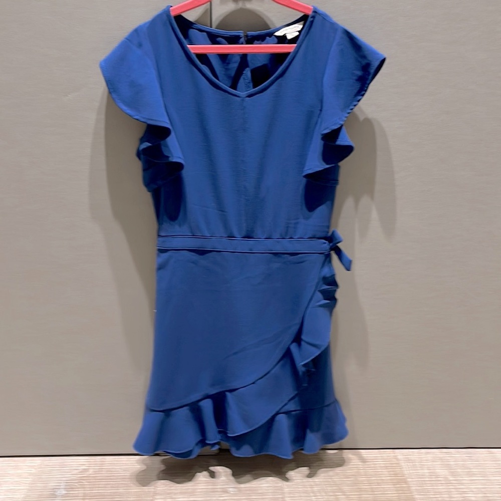 Girls blue dress size 12